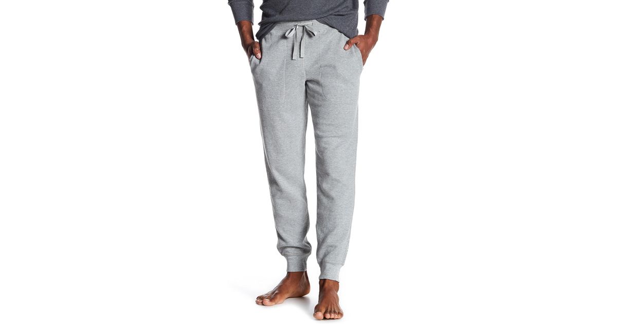 ralph lauren double knit joggers grey