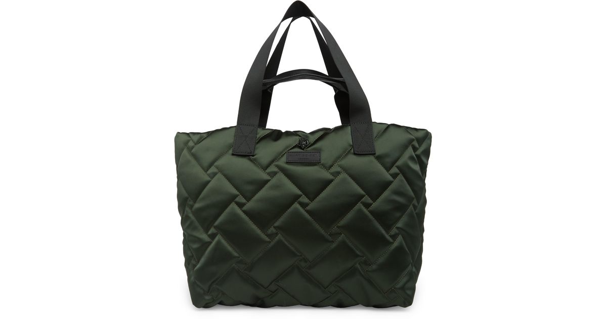 Kurt Geiger Quilted Shopper Tote in Black Lyst