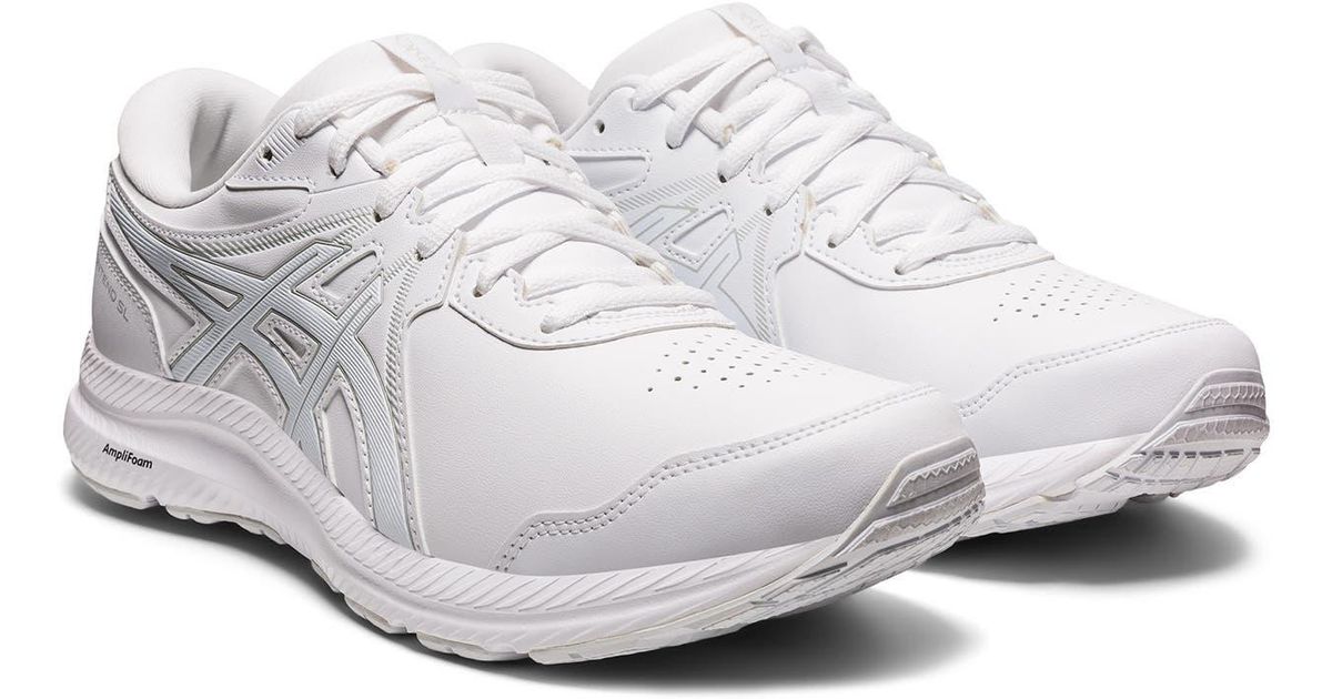 Asics Gelcontend Walker Sneaker In White/white At Nordstrom Rack for