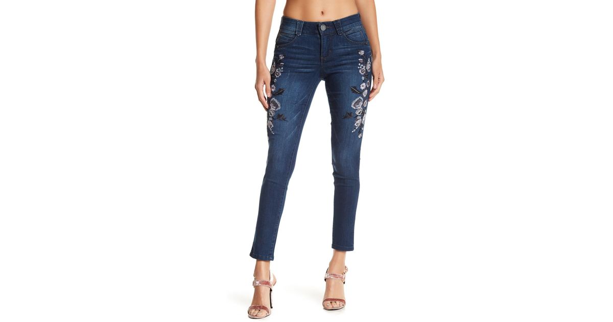 democracy jeans freedom ankle skimmer