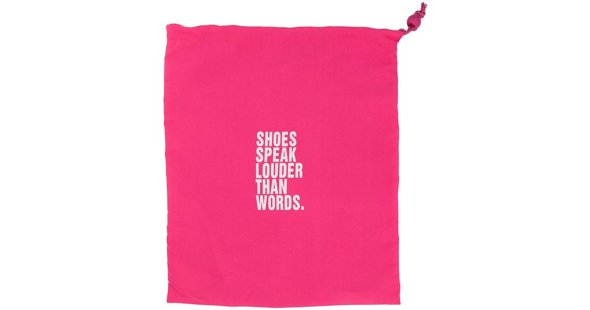 hot pink shoes and bag