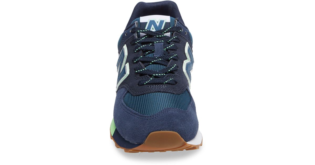 New Balance 574 Classic Sneaker In Blue At Nordstrom Rack for Men | Lyst