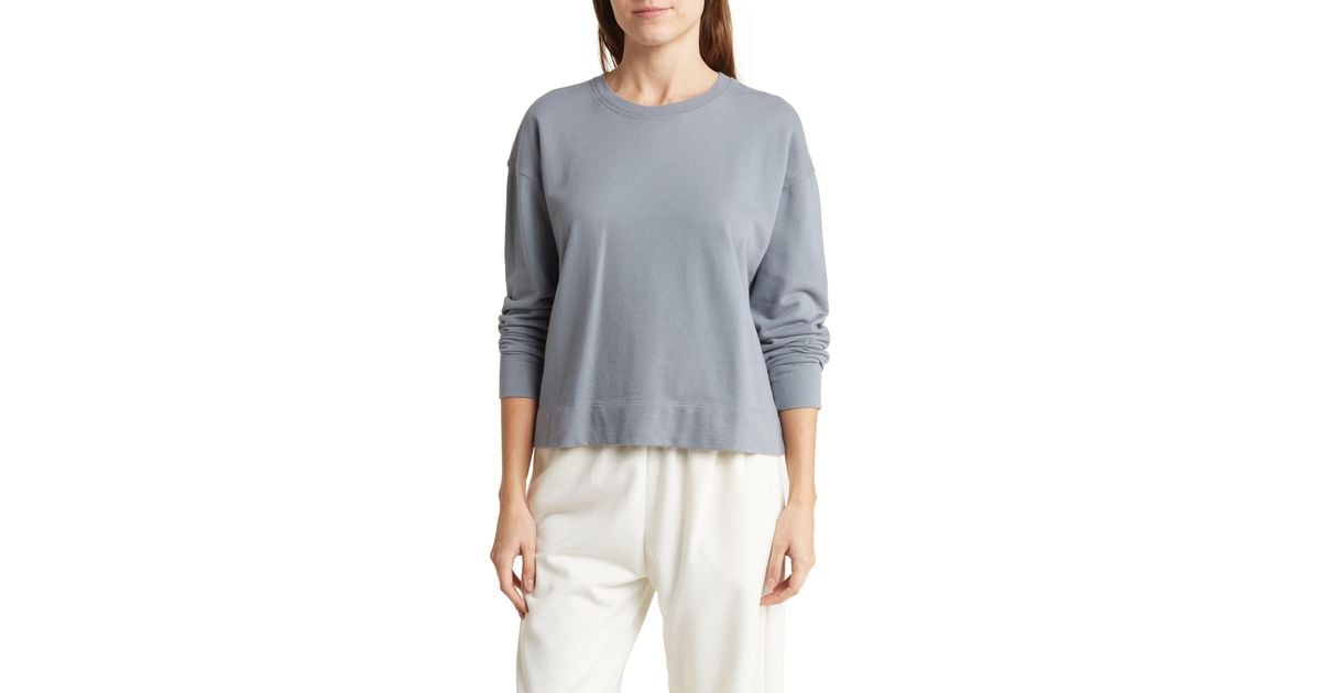 James perse best sale relaxed crop pullover