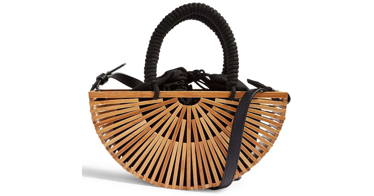 wooden bag topshop