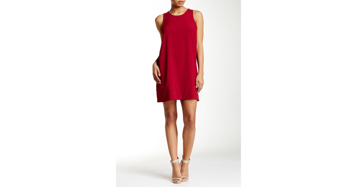 racerback shift dress