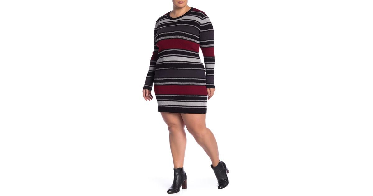derek heart sweater dress