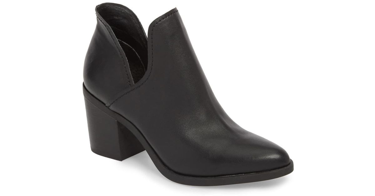 steve madden petra open side bootie