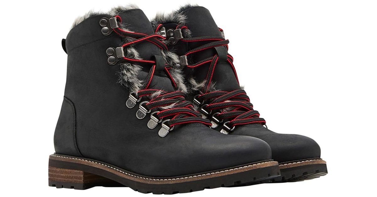 ashwood faux fur lined hiker boots