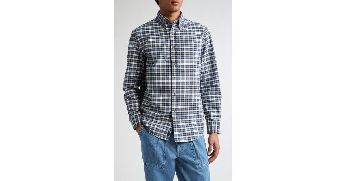 トップス Noah / Tartan Check Shirt L Check Dress Shirt - Noah