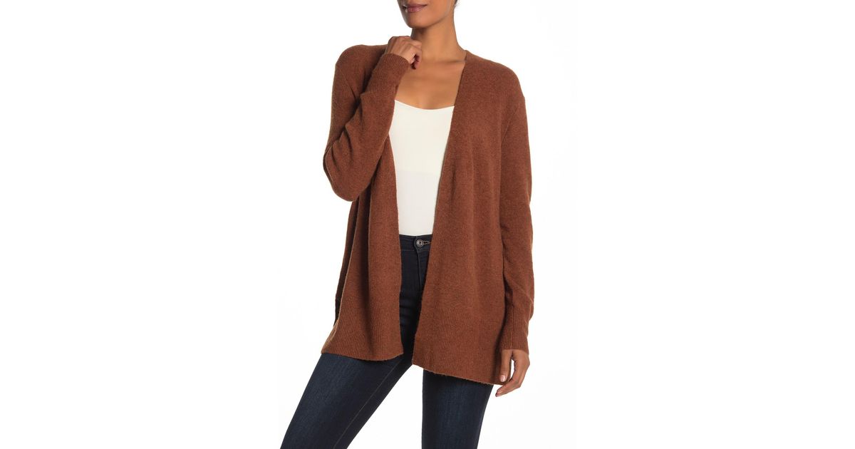 madewell cozy walker long cardigan