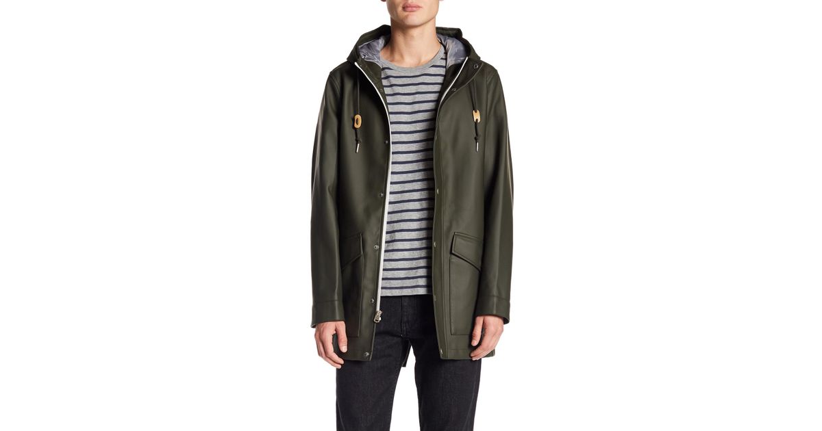 levi's rainy days hooded jacket