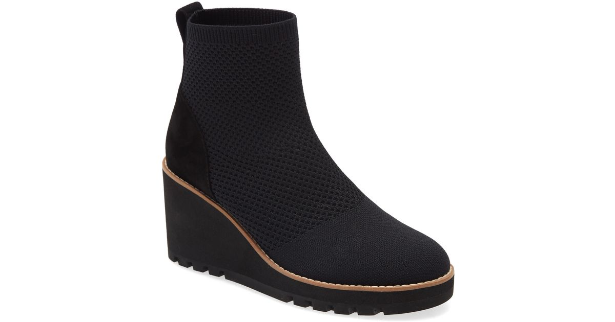eileen fisher casey wedge boot