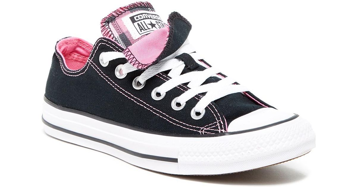 Converse Chuck Taylor Double Tongue Sneaker Lyst Converse Chuck Taylor Double Tongue Sneaker Lyst