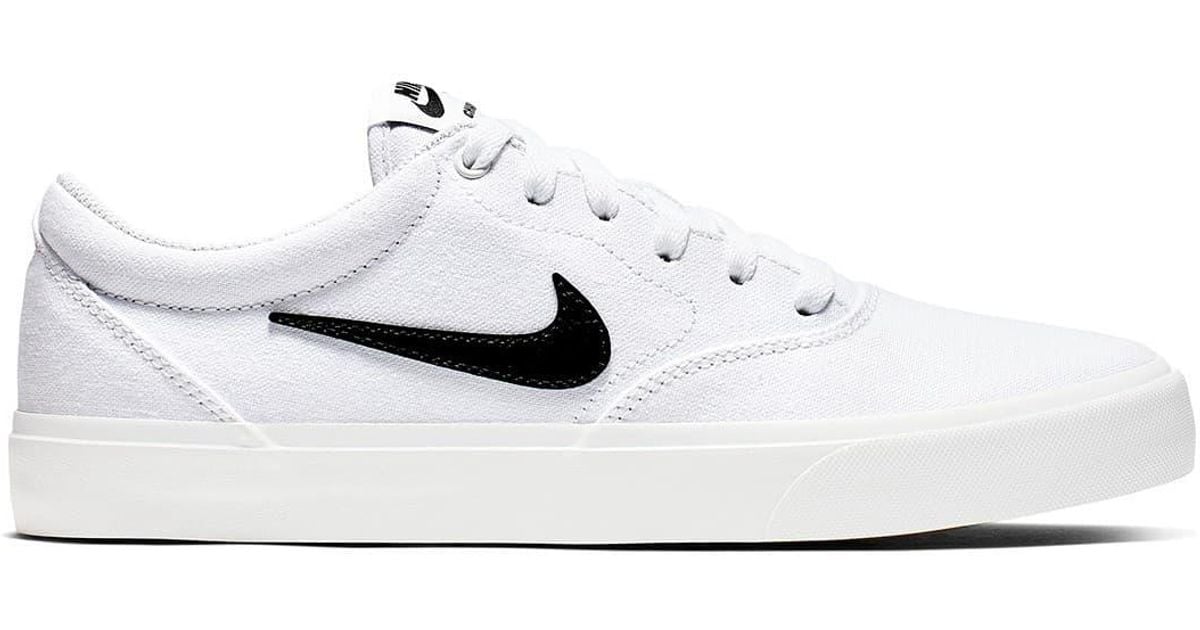 Nike Sb Charge Slr Sneaker in White for Men | Lyst