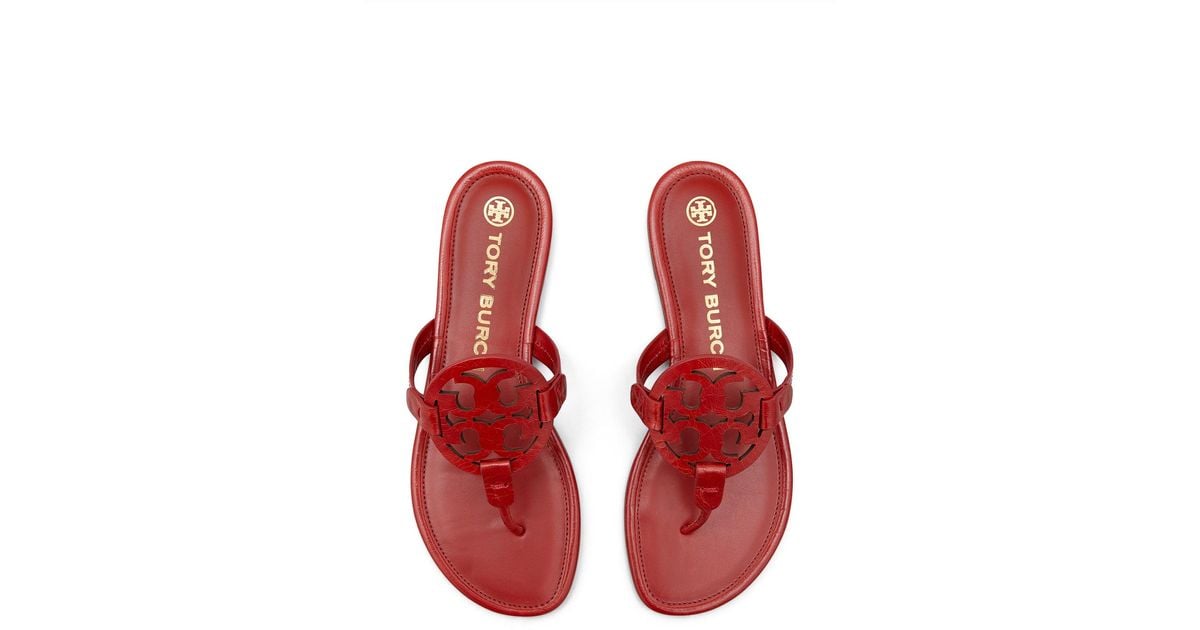 Tory burch miller poinsettia sale