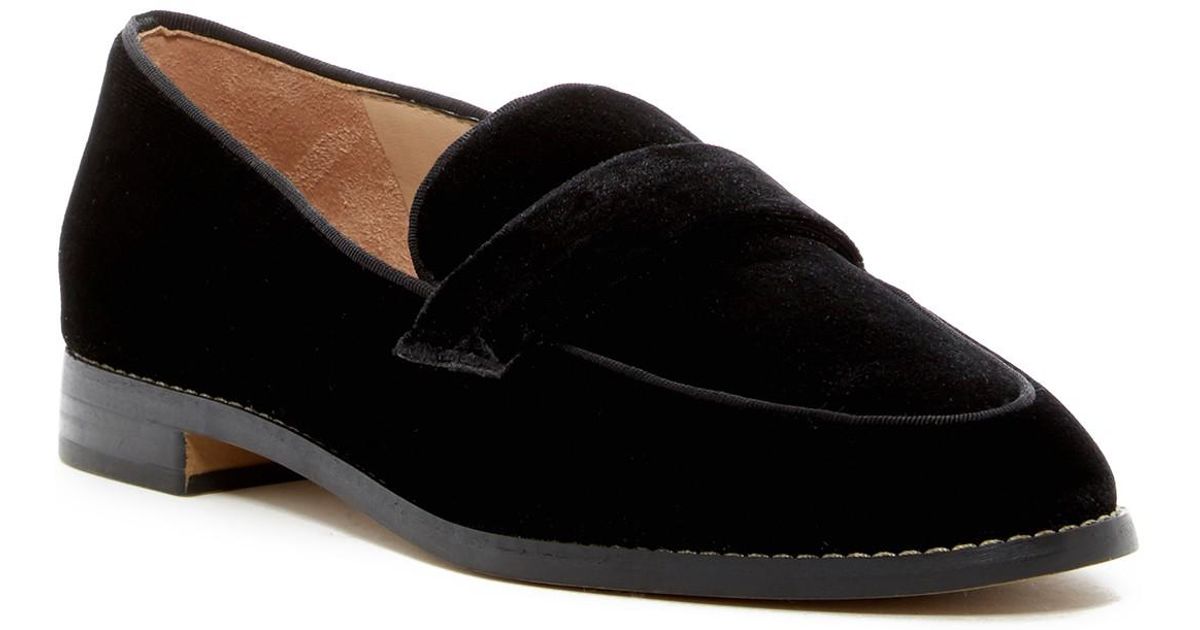 franco sarto velvet loafer
