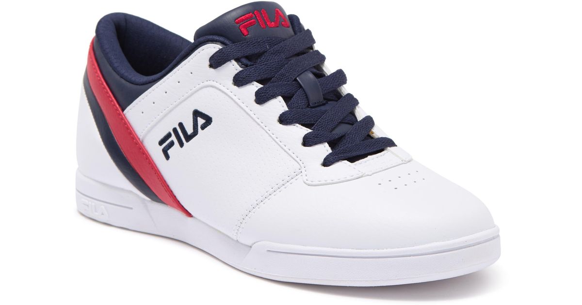 Fila Place 14 Sneaker In Wht/fnvy/fred At Nordstrom Rack in Blue for ...
