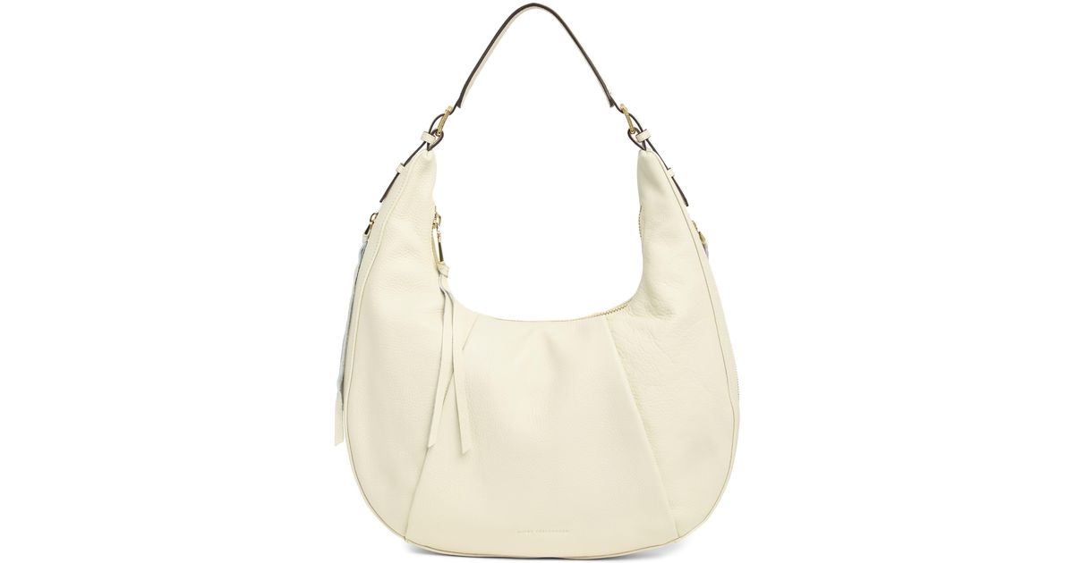 Aimee Kestenberg Corfu Pleated Hobo Bag in Natural | Lyst