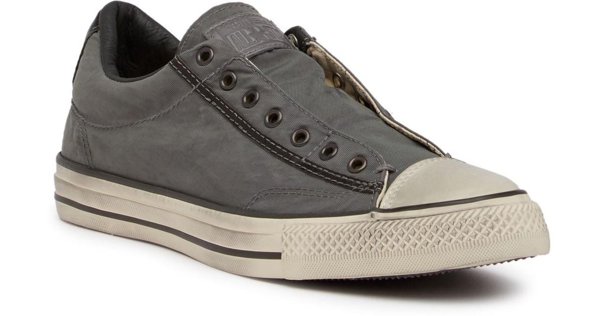 converse all star laceless sneakers