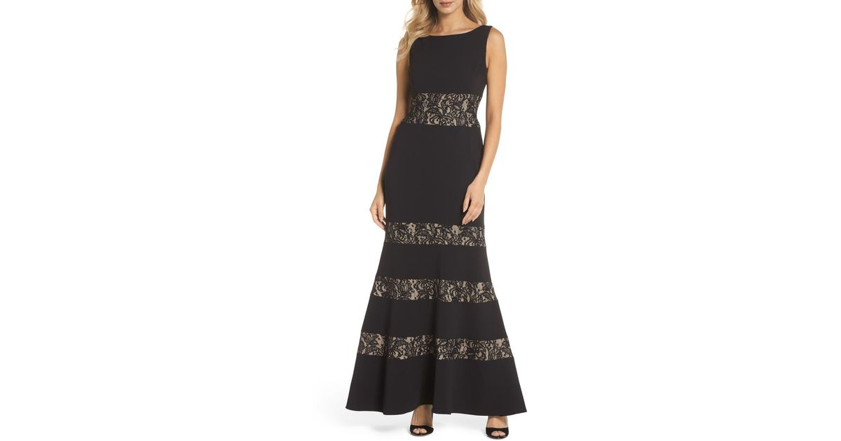 vince camuto black gown