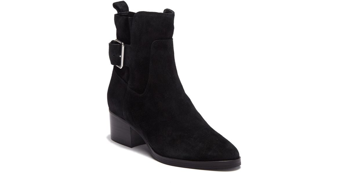 via spiga octavia suede buckle boot