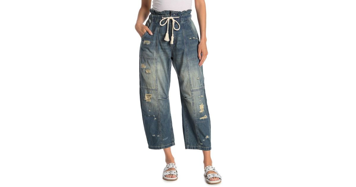 free people in my time cargo jeans