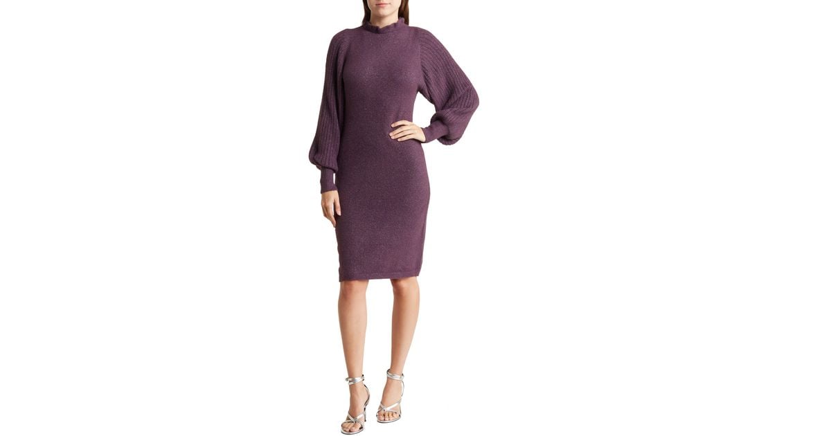 Nanette lepore cheap purple dress