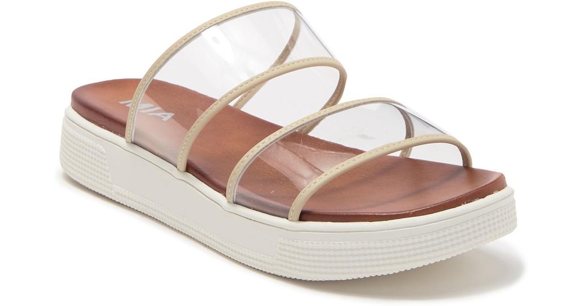 mia jessabelle platform slide sandal