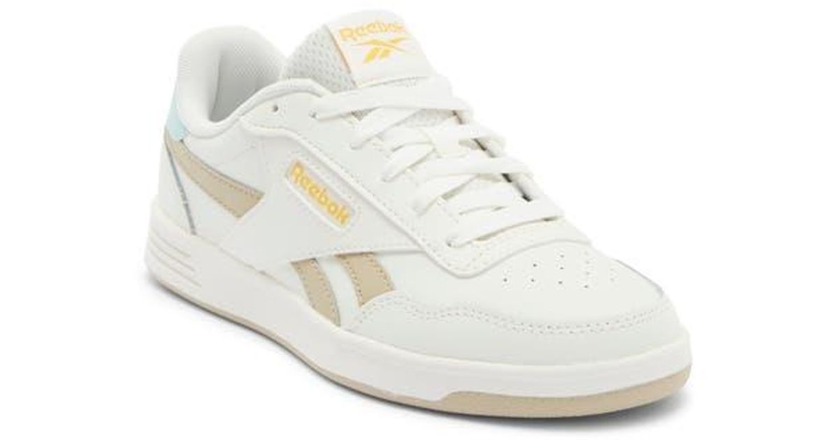 Reebok Court Advance Sneaker in White | Lyst