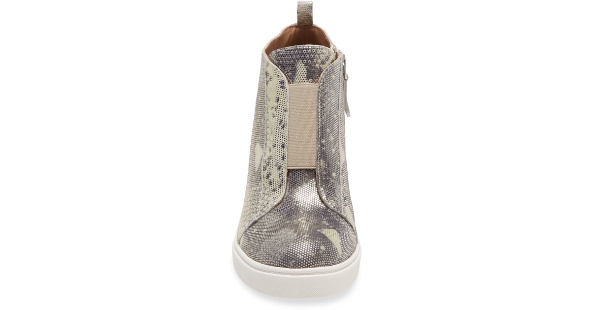 linea paolo felicia iii wedge sneaker