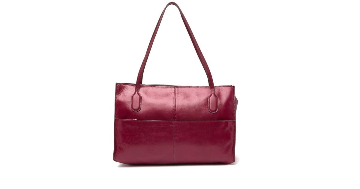 Hobo International Red pink Leather Purse large bag