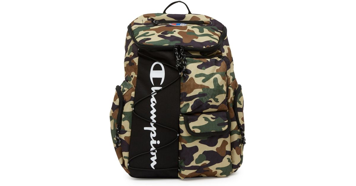 green champion backpack