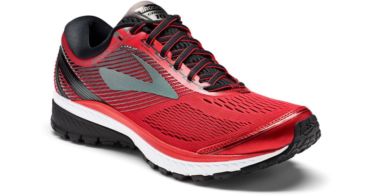 brooks ghost 10 red