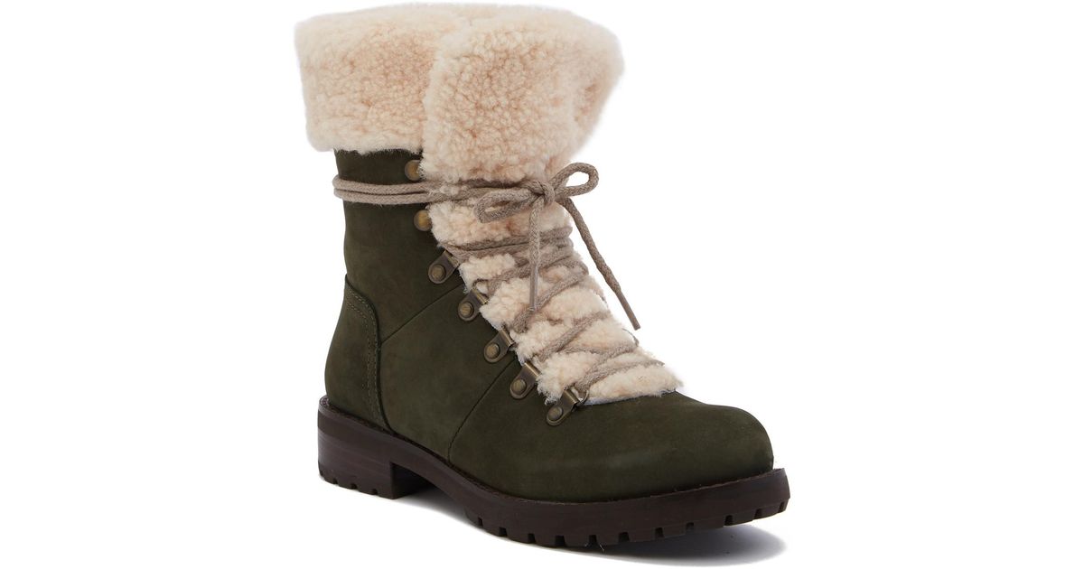 ugg fraser genuine shearling lined boot