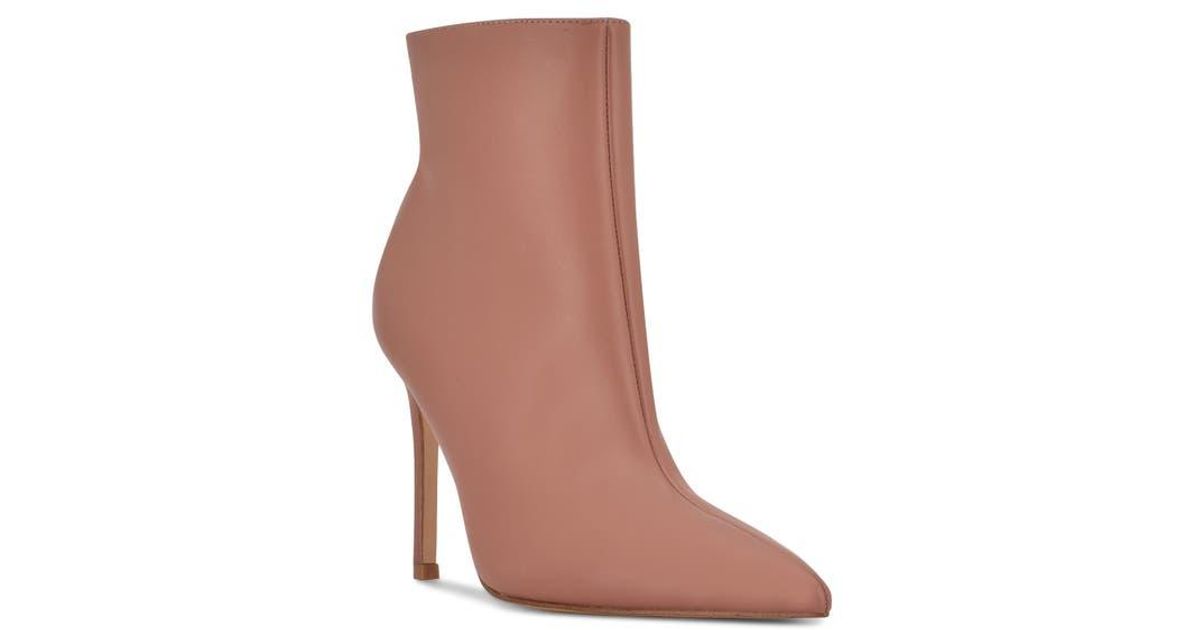Nine West Adea Heeled Booties - Women's Ankle Boots With Block Heel