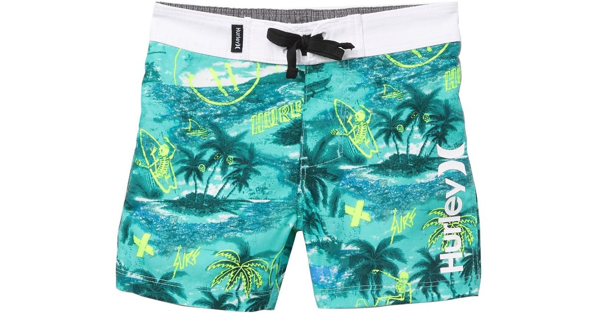 baby hurley swim trunks