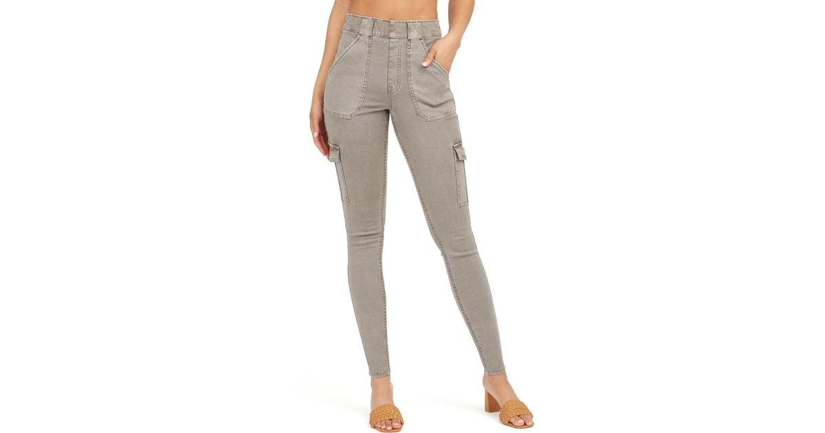 spanx stretch twill ankle cargo pant