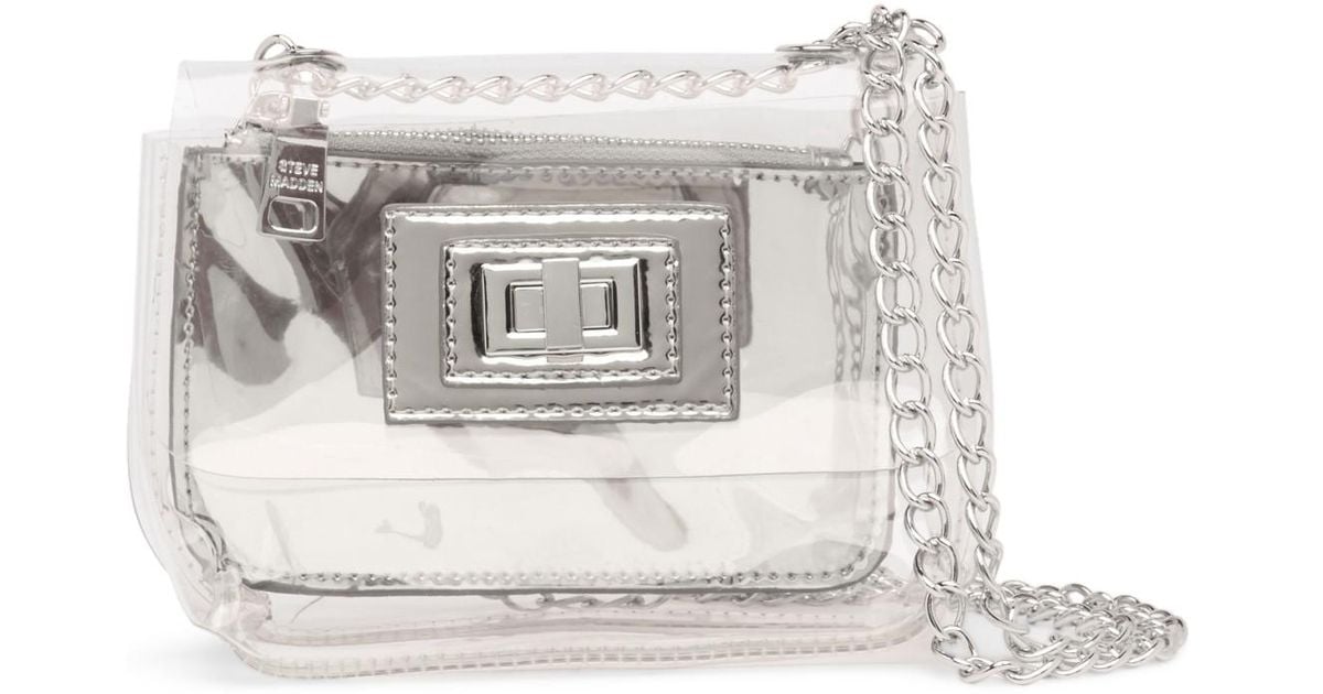 steve madden clear bag