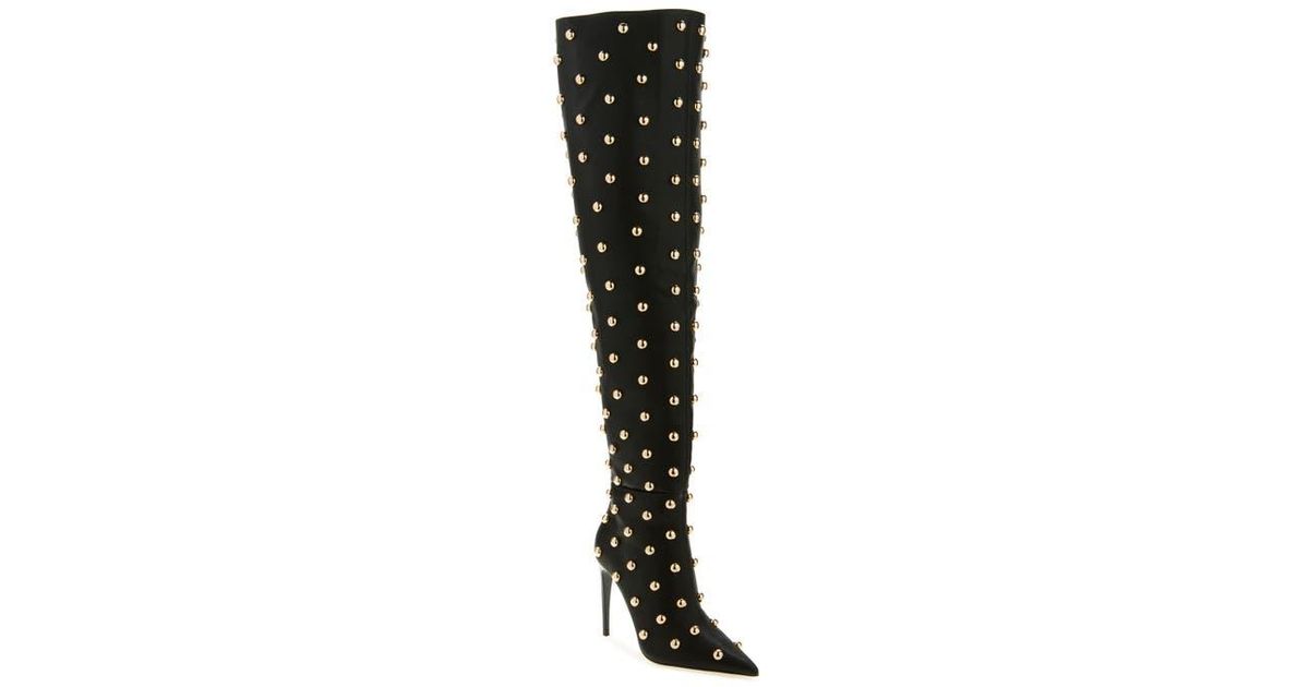 Steve Madden Spritz Over The Knee Boot in Black | Lyst
