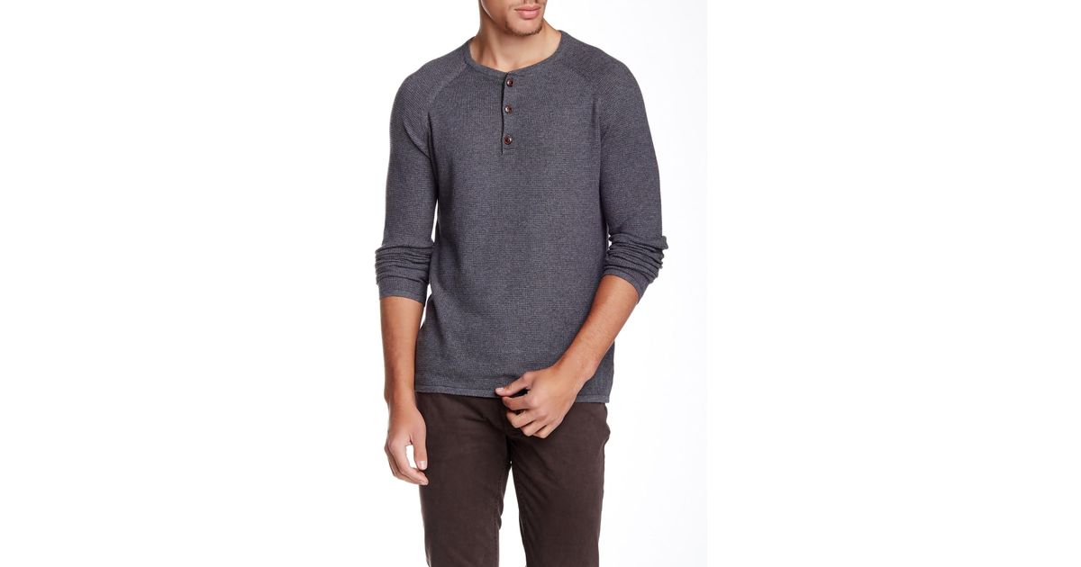 Tailor Vintage Long Sleeve Henley Shirt
