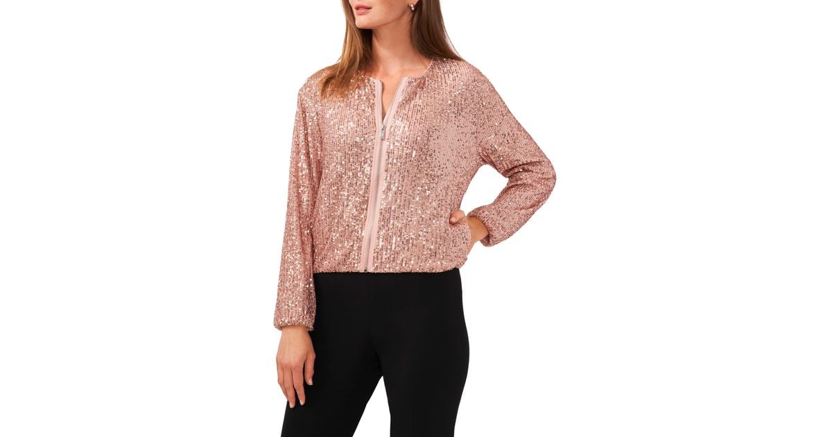 Dkny sequin bomber on sale jacket