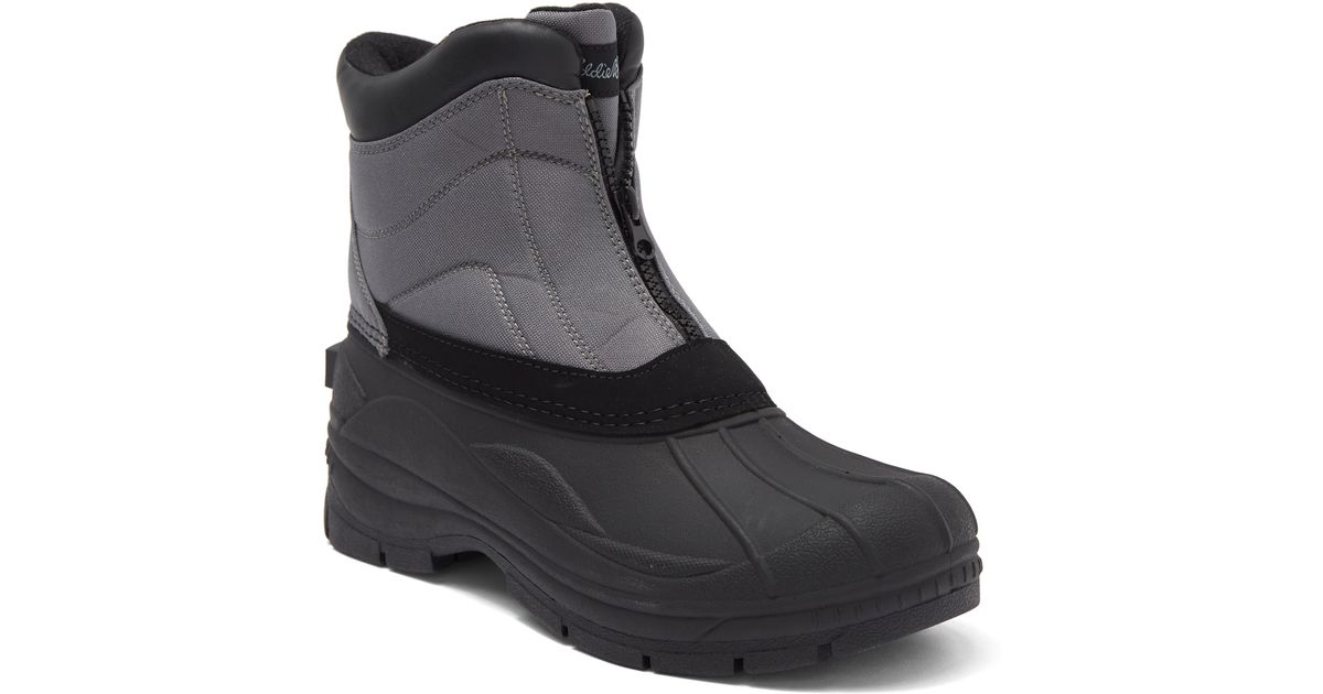 Eddie Bauer Pac Zip Duck Boot In Grey At Nordstrom Rack in Gray for Men Lyst