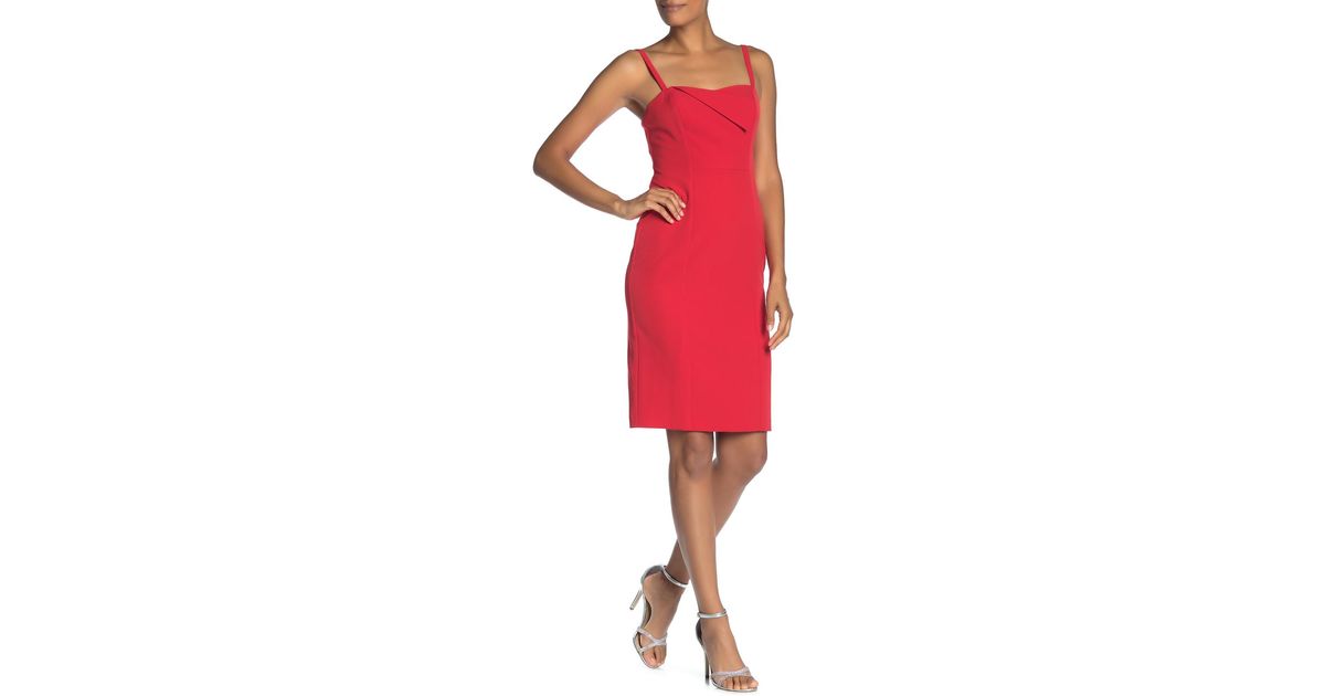 vince camuto laguna crepe gown