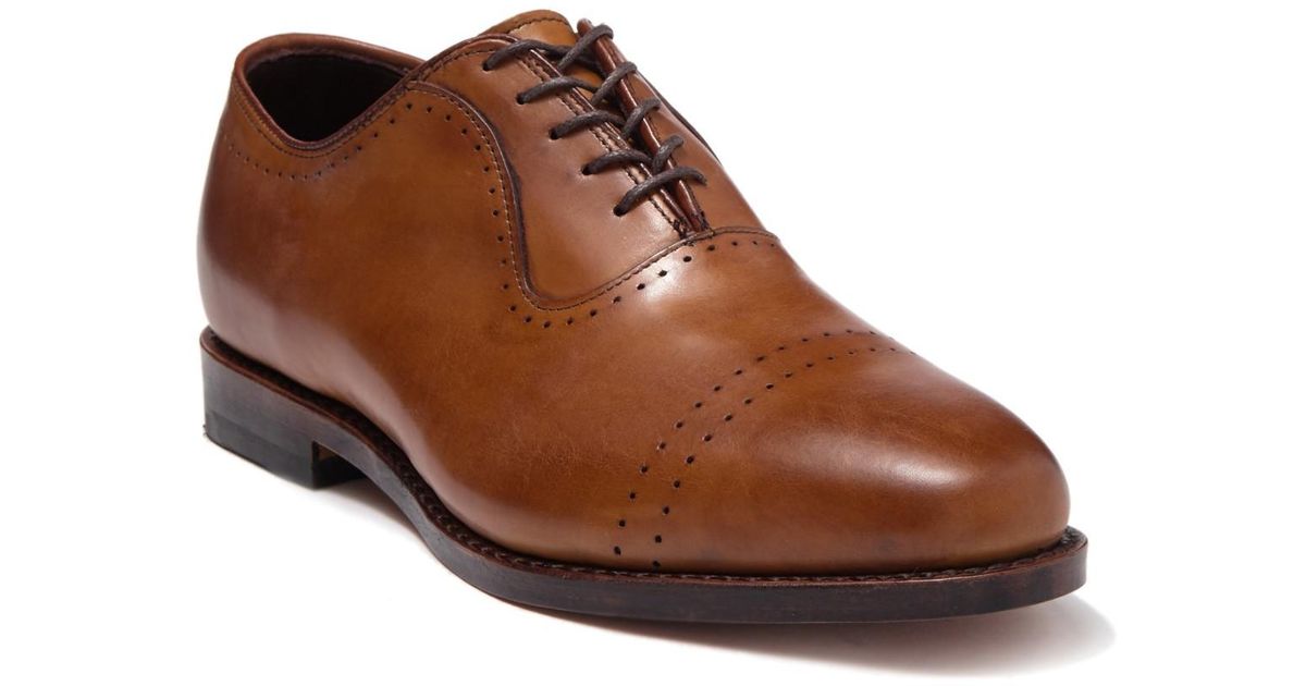 allen edmonds walnut brown