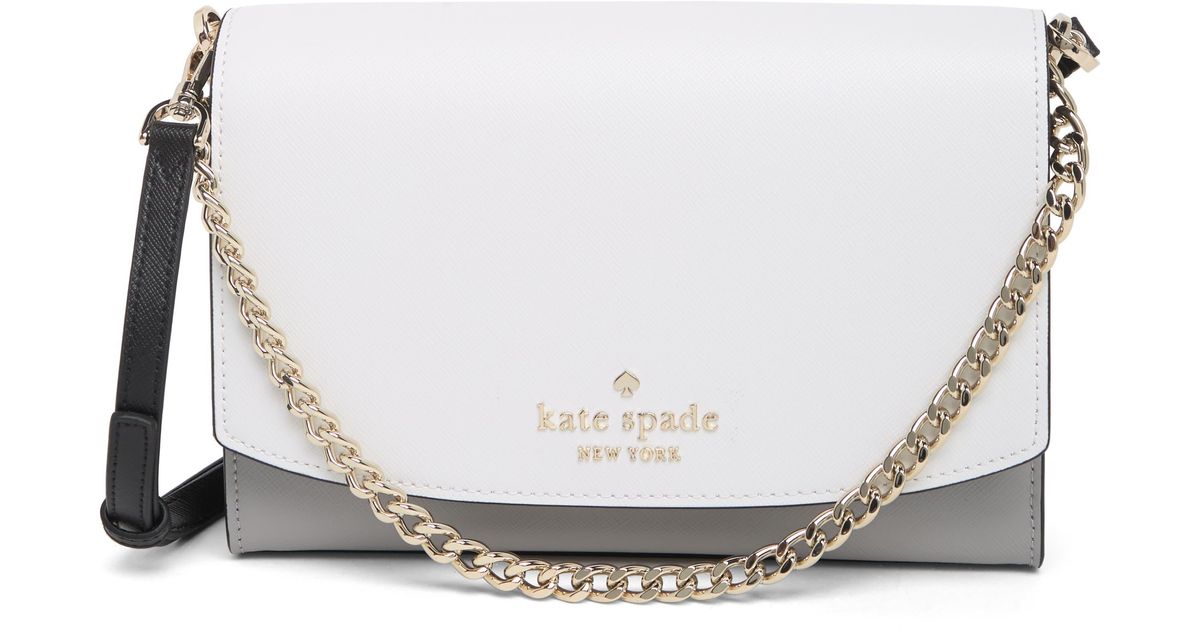 Kate Spade Carson Convertible Crossbody Bag in White Lyst