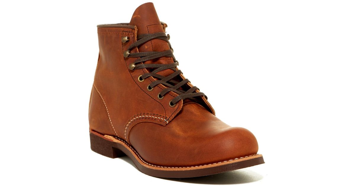 Red Wing Blacksmith Leather Boot - Factory Second - Wide Width Available in  Brown for Men | Lyst
