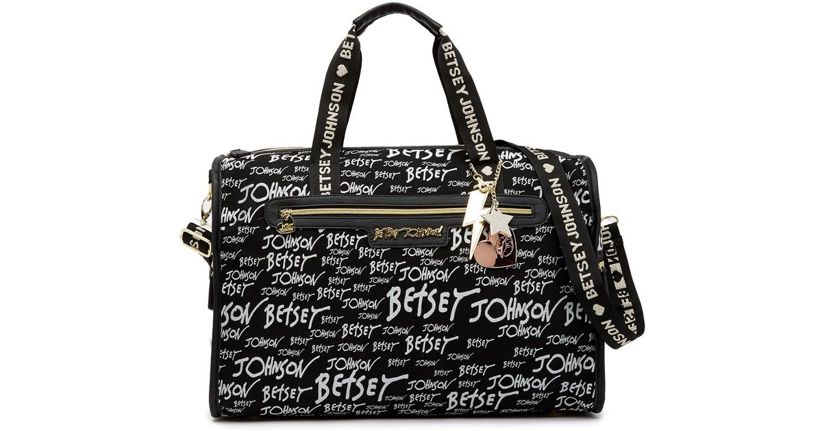 betsey johnson duffle bag luggage