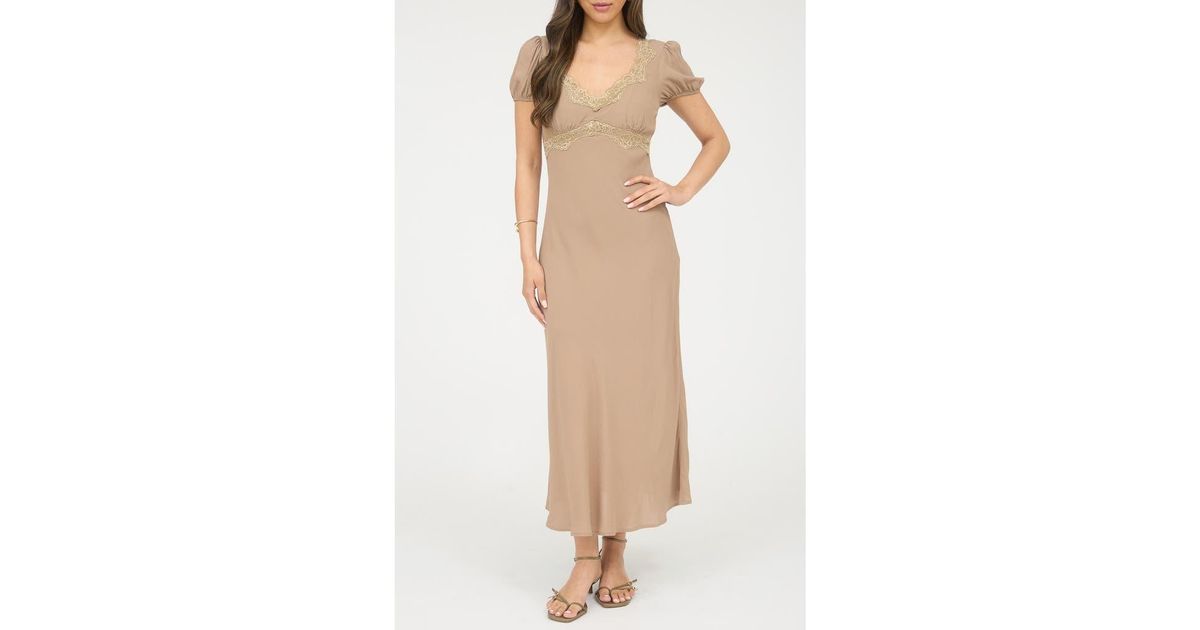 blue and purple maxi dress Beverley Lilac Mesh Maxi Dress - US 0 main image 1