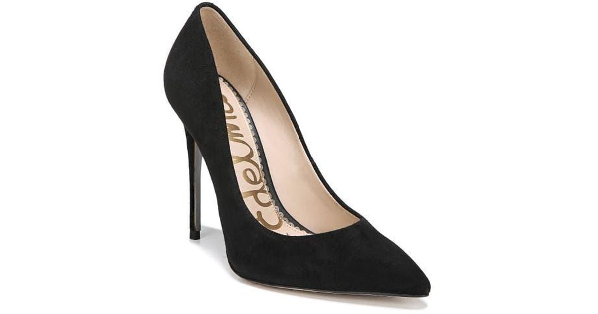 Sam Edelman Danna Pointed Toe Pump in Black Lyst