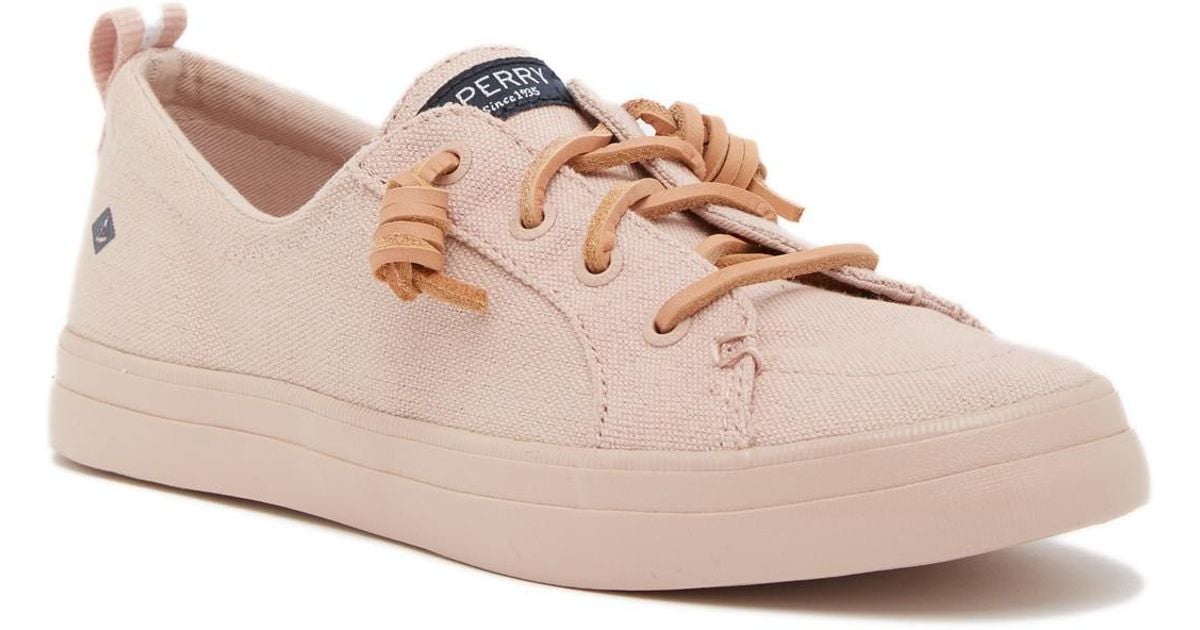 Canvas Crest Vibe Flooded Rose Sneaker 